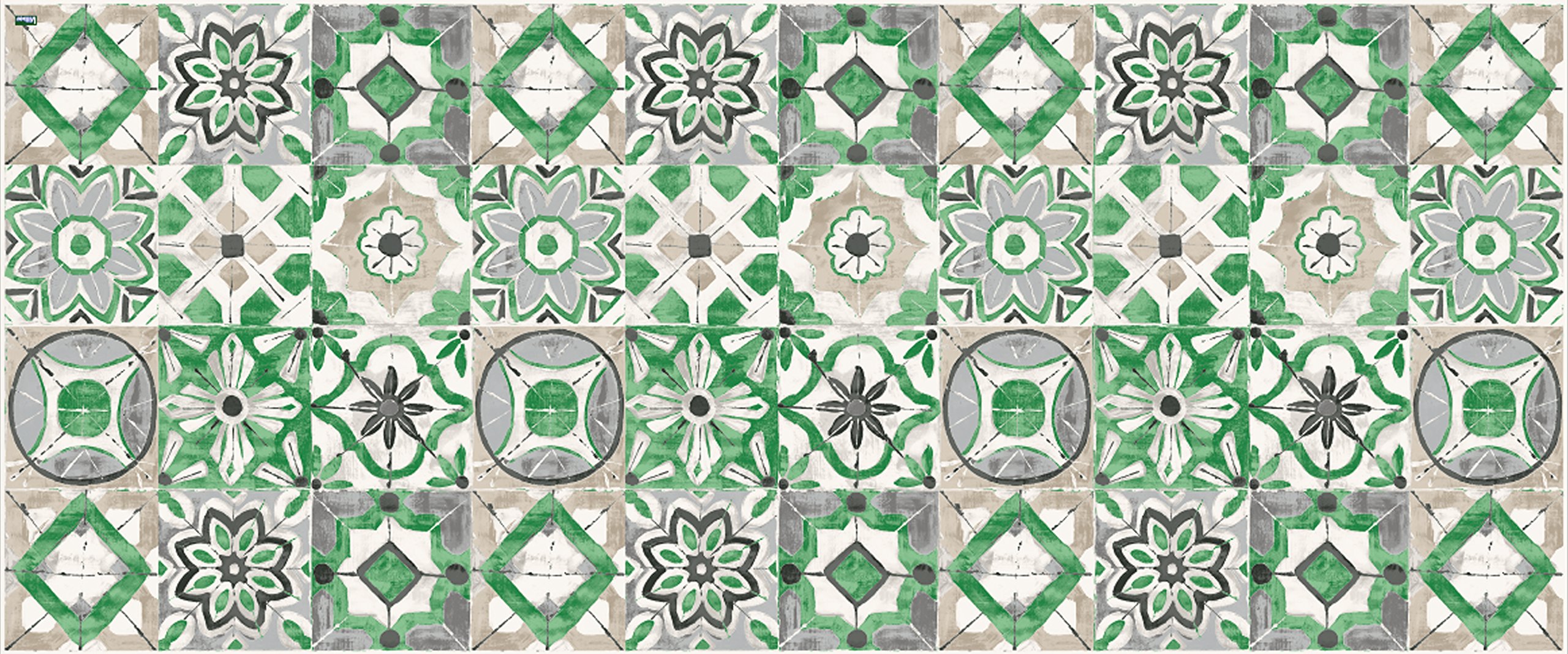 Vilber Great Chef Kollar Carpet 75x180x0.2 cm green