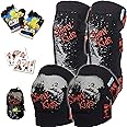 Soft-Style Kids Knee and Elbow Pads with Bike Gloves, Flexible Impact-Resistant Gear for Ages 2-11, Designed for Balance Bikes, Roller-Skating, and Skateboarding