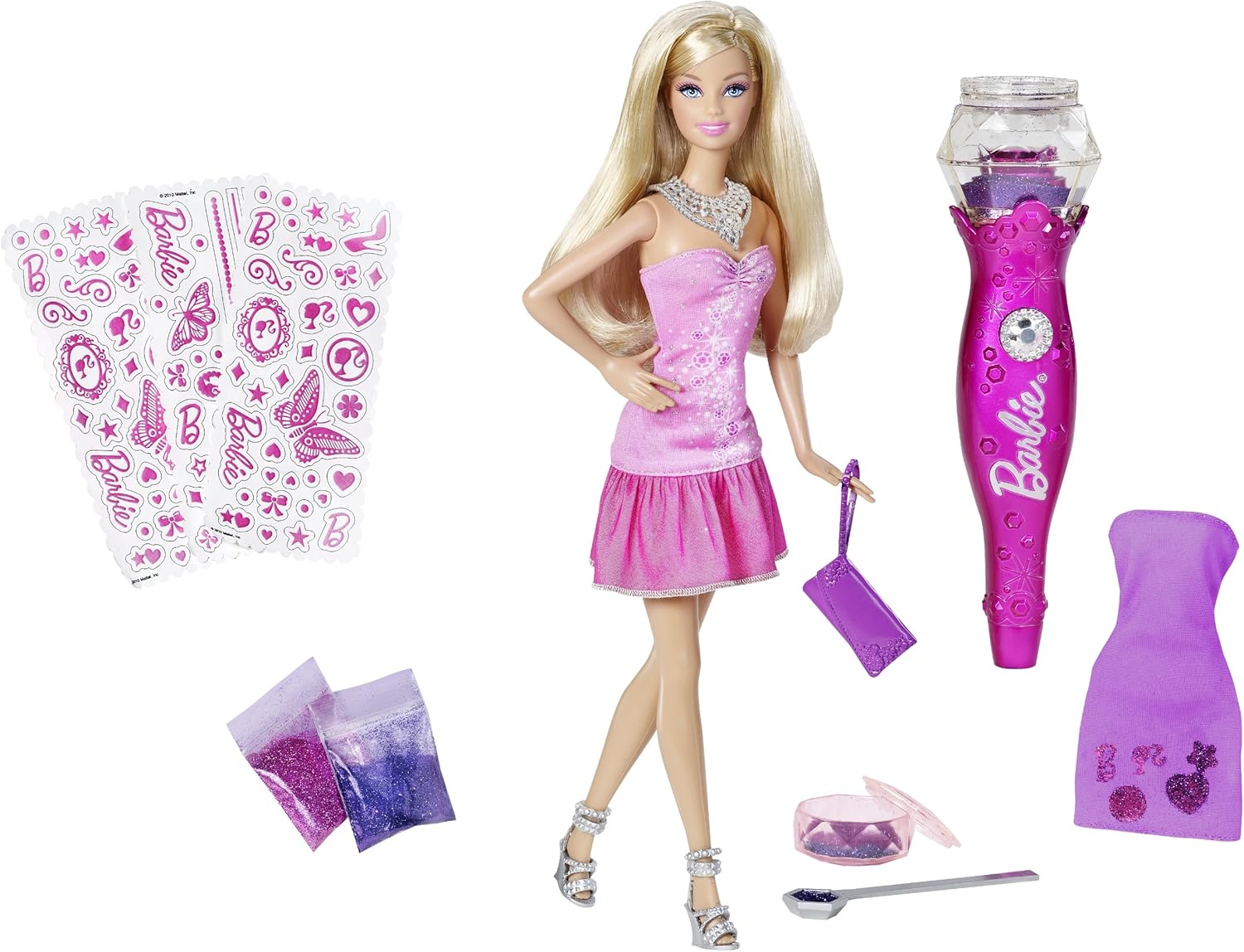 barbie glam vacuum set