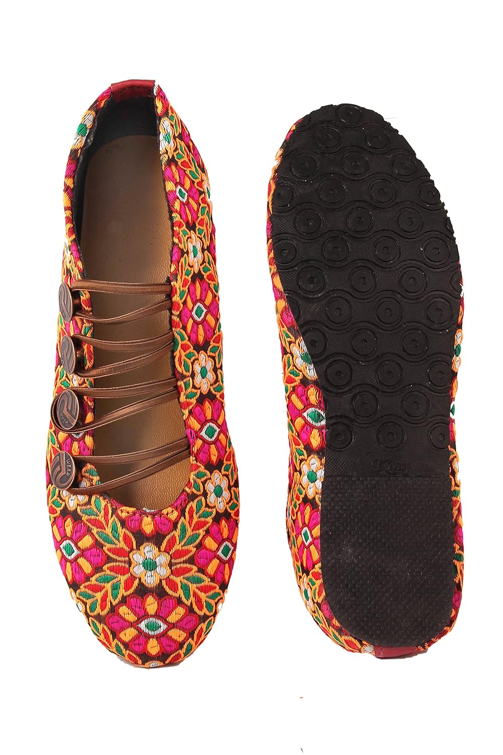 femme royale craft designer ethnic rajasthani jaipuri velvet shoes for women