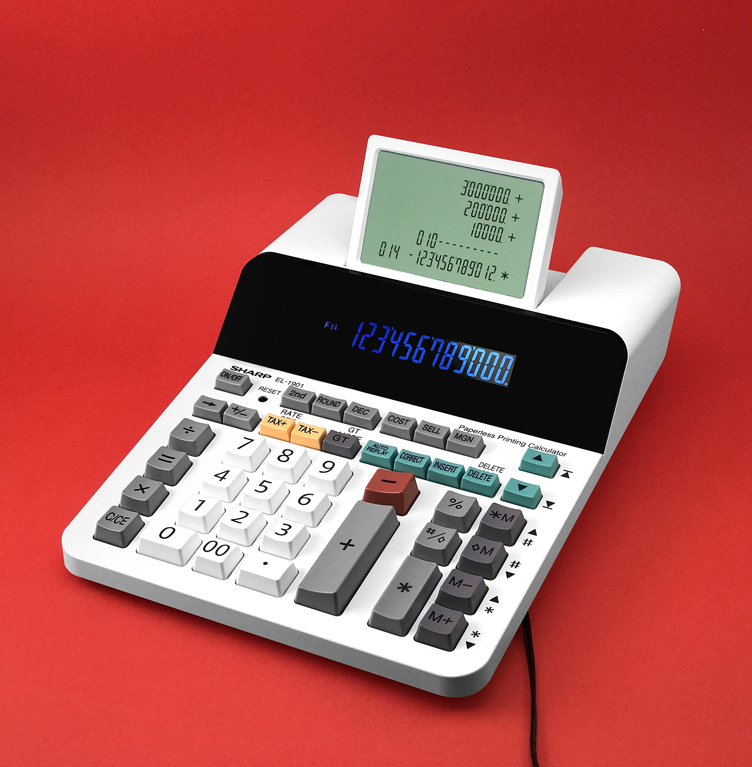 Mua Sharp EL1901 Paperless Printing Calculator with Check and Correct