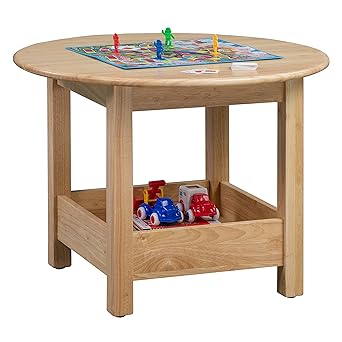 playroom table with storage