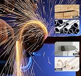 SATC 80 Grit Flap Discs 115mm Zirconia 10 Pack Type 29 for Angle Grinder view 6