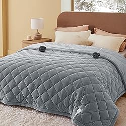 Bedsure Electric Blanket Queen Size - Dual Control