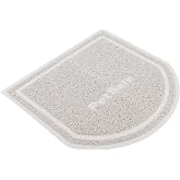 PetSafe Anti-Tracking Cat Litter Mat, Small, 20.5 x 19.7 in | Durable Mesh Trapping Mat for All Litter Types, Leakproof Double-Layer Backing, BPA-Free