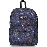 JanSport SuperBreak One Backpacks - Durable, Lightweight Bag with 1 Main Compartment, Front Utility Pocket with Built-in Organizer - Premium Backpack, Night Sky