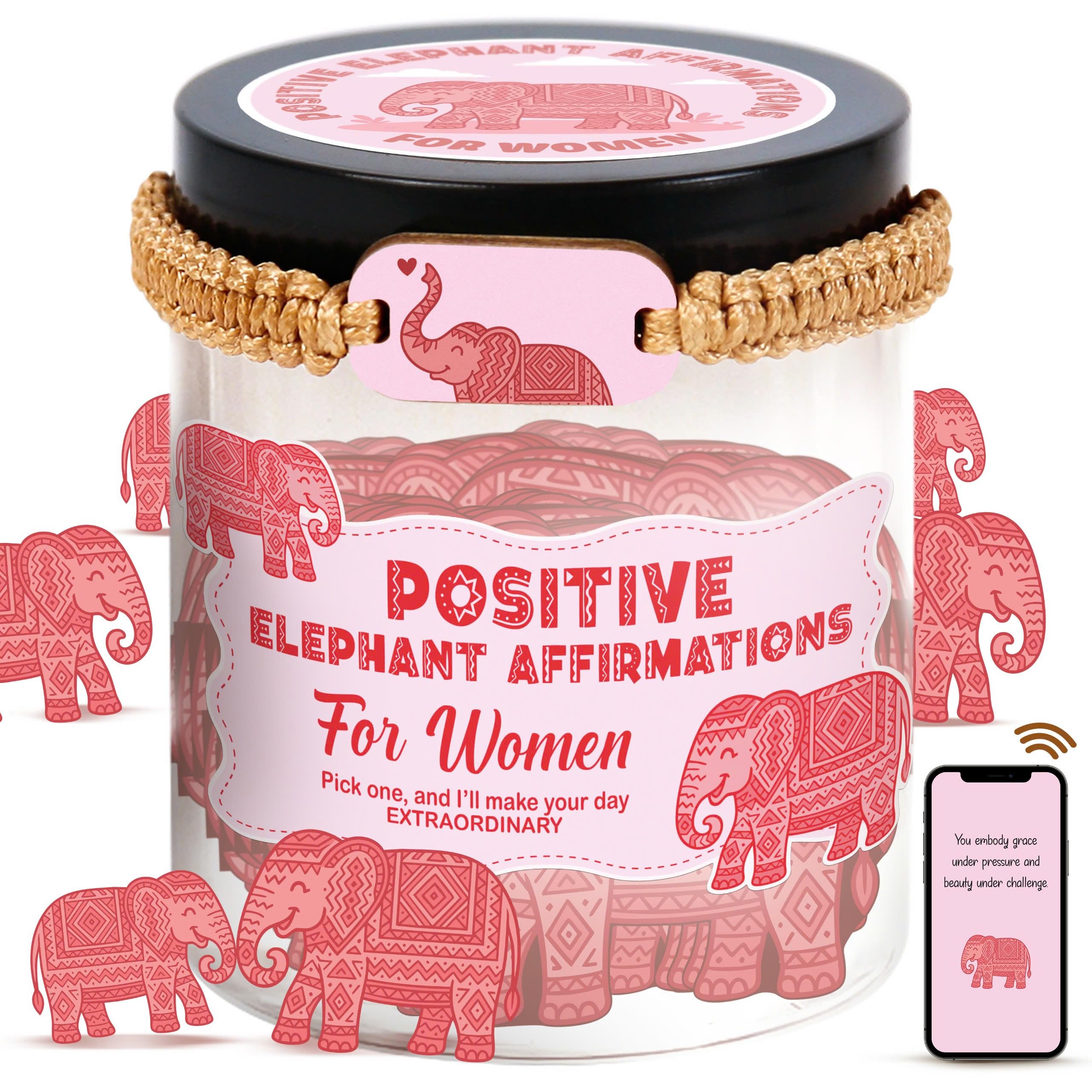 DEARMINE 60 Positive Elephant Cards