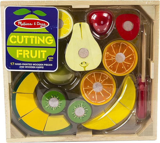 melissa and doug wooden cutting fruit