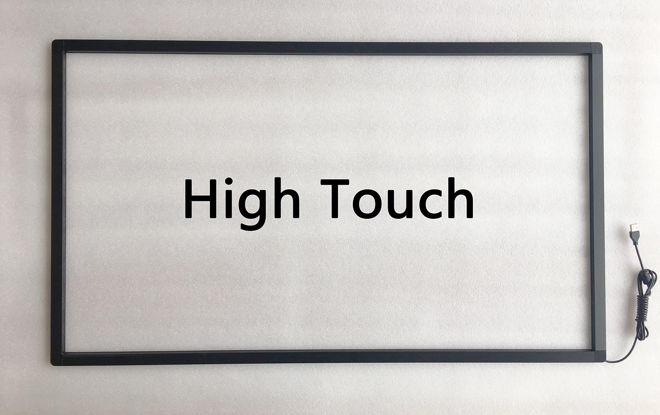 High Touch 55 Inch Infrared Touch Frame with 10 Points Touch and USB Interface Drive-Free Plug and Play for Advertising Show Without Glass