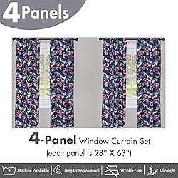 Ambesonne Cars Window Curtains Pack of 2, Vintage