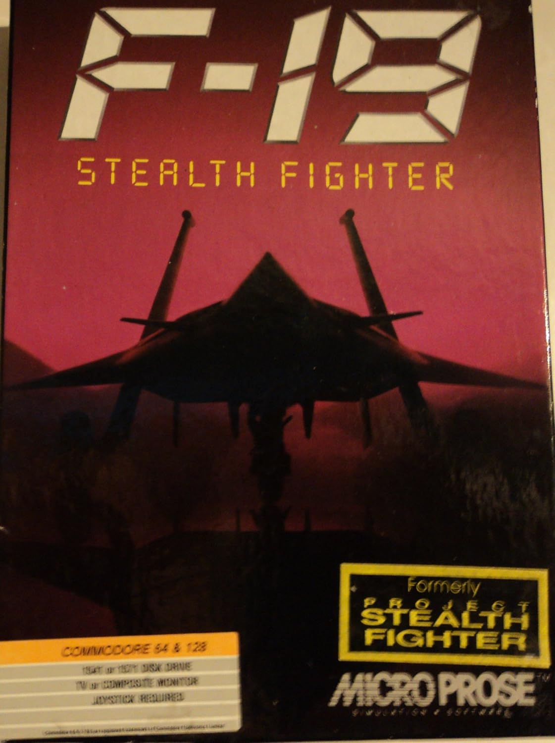 F19 Stealth Fighter Video Games