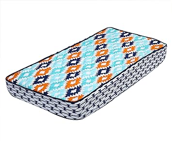 orange changing pad cover