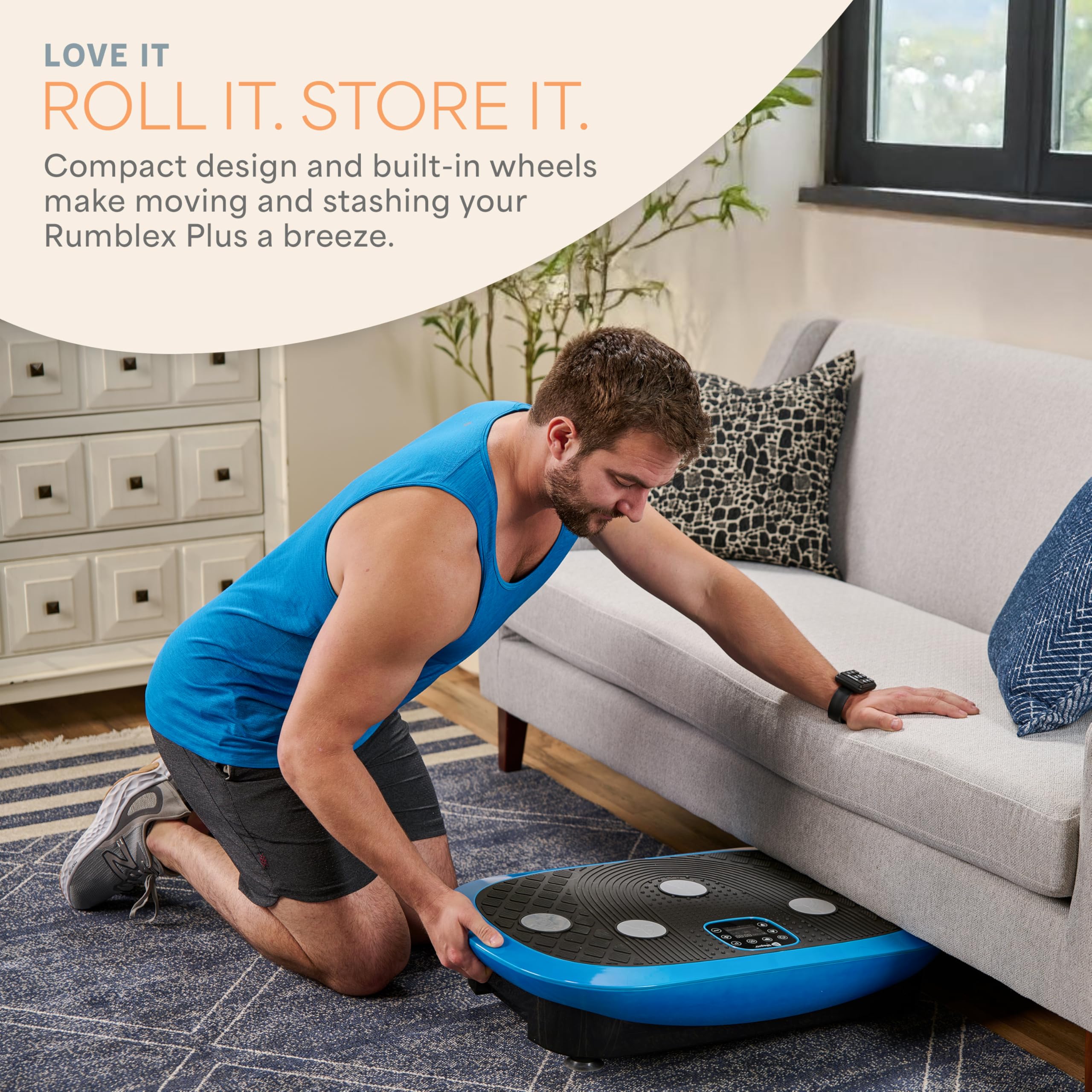 Lifepro Vibration Plate Machines – Full Body Workout, Recovery & Lymphatic Drainage with 4D Motion, Silent Operation, Joint Support, & Triple Motor Technology for Circulation, Fat Burn & Toning