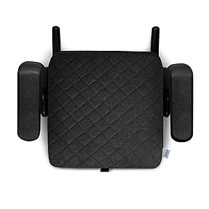 Clek Olli Backless Booster Car Seat with Rigid Latch, Shadow X