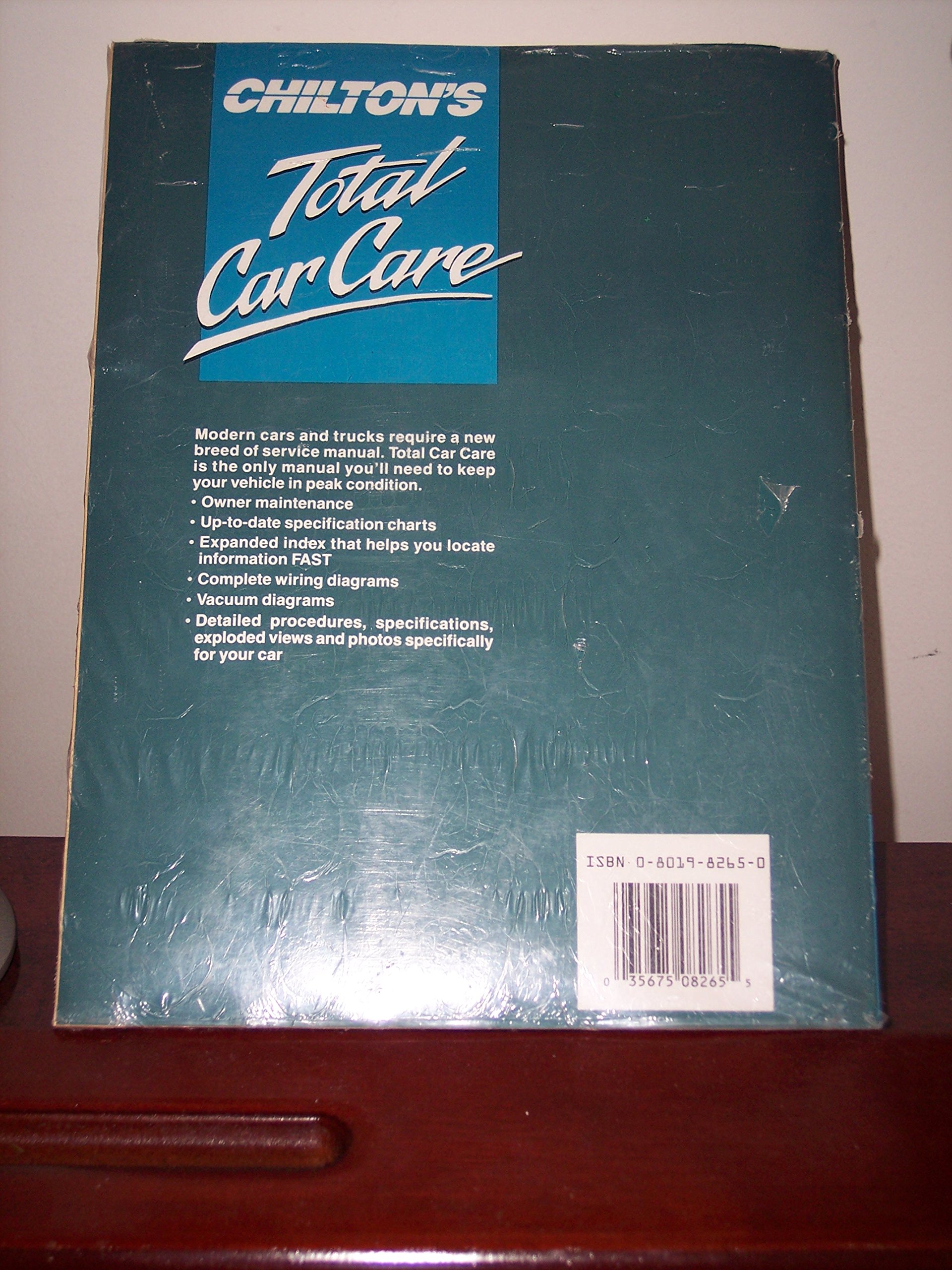 Chilton's Toyota: Toyota Camry 1983-92 Repair Manual (Chilton's Total Car  Care): Dean F. Morgantini: 9780801982651: Amazon.com: Books