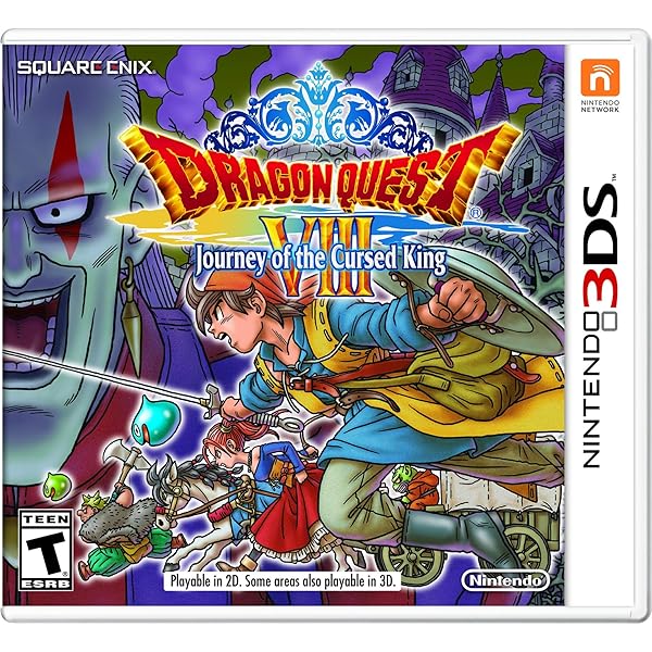 SQUARE ENIX　NINTENDO 3DS　ドラゴンクエスト8 Amazon.com: Dragon Quest VIII: Journey of the Cursed King