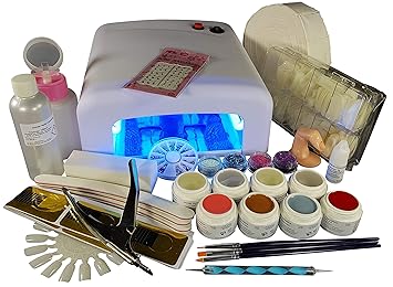 Uv Lampe 36w 8 X 4 Ml Gele Zubehor Amazon De Beauty