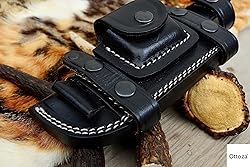 Ottoza TOP Grain Leather Knife Sheaths for Fixed