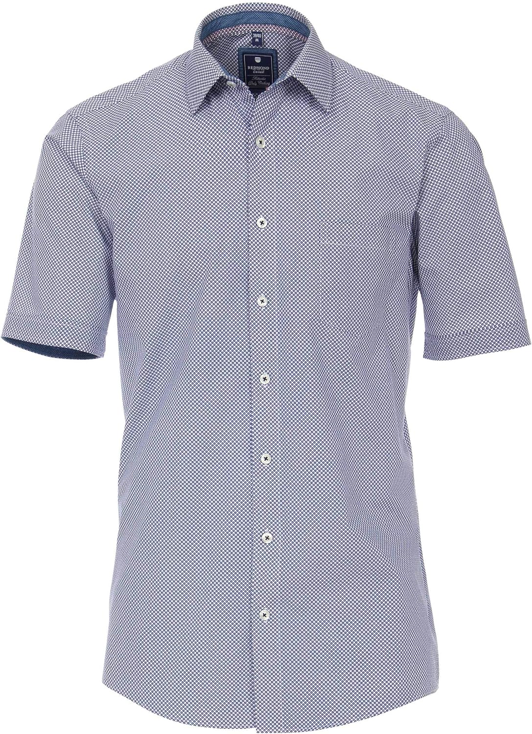 Redmond Men's Shirt Half Sleeve with Fashionable Print Regular Fit 100