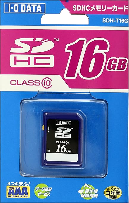 Amazon I O Data スピードクラス10対応sdhcメモリーカード 16gb Sdh T16g アイ オー データ Sdカード 通販