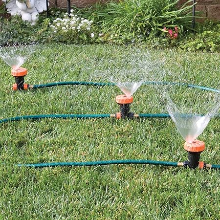 Amazon.com : 3 in 1 Portable Sprinkler System with 5 Spray Settings