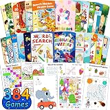 Kalysky 24 Pack Mini Activity Books for Kids 4-12 Party Favours