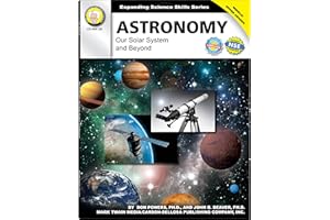 Mark Twain Astronomy Book, Middle and High School Earth and Space Science Workbook Covering Our Solar System and Beyond, Classroom or Homeschool Curriculum (Expanding Science Skills Series)