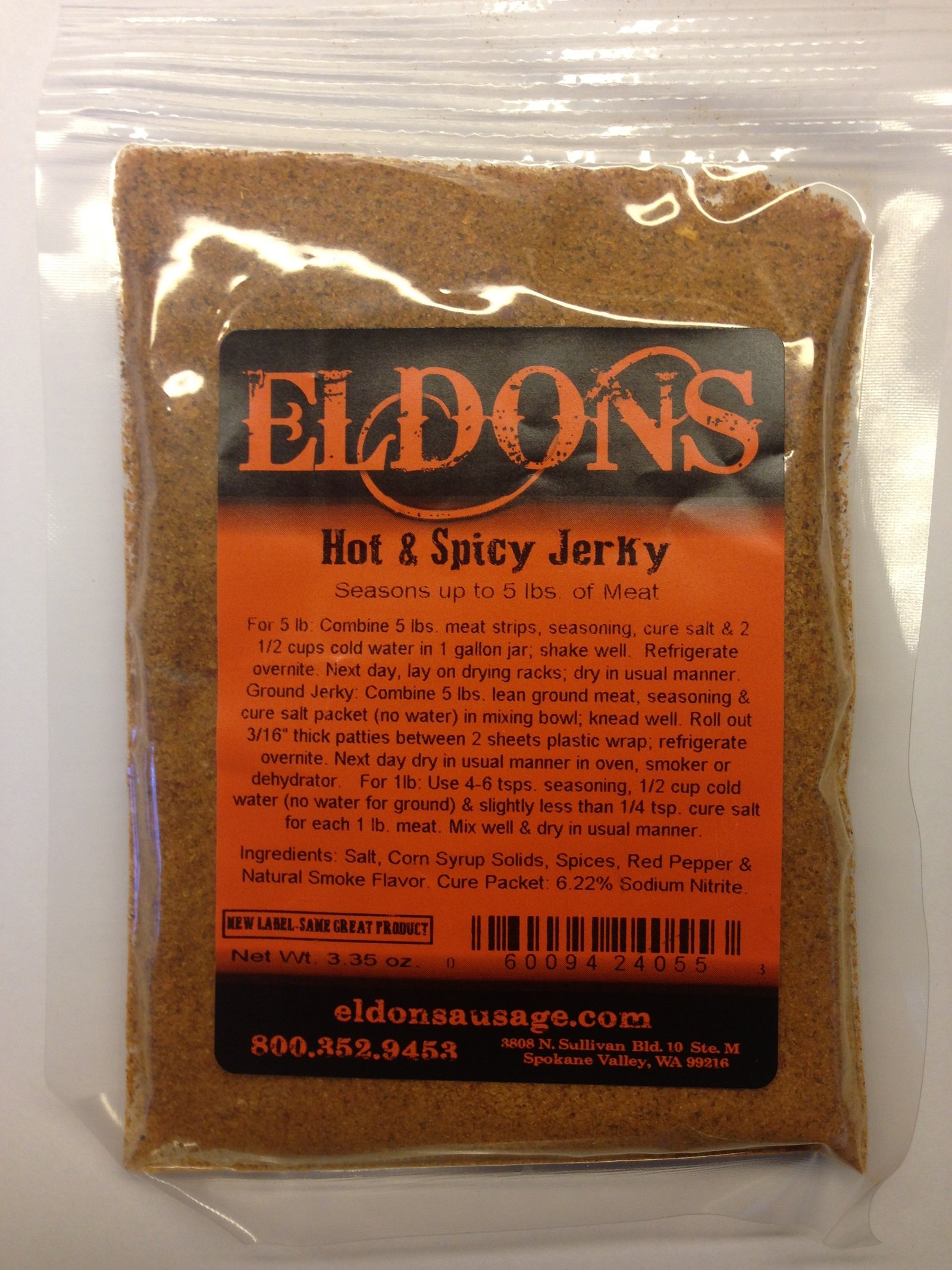 Jerky Seasoning Spice with Cure Seasons 5 Pounds Each Your Choice of Flavor