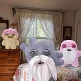 Fuggler Old Fogies 9-Inch Plush Toy Captain Cardiac – Funny Ugly Monster view 5