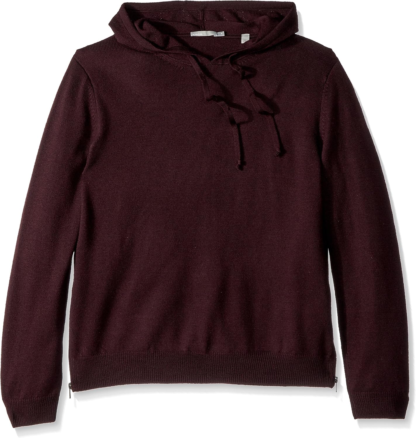 red and white crew neck