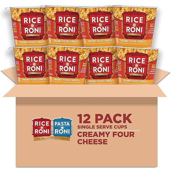 RICE-A-RONI CUPS, INDIVIDUAL CUP 2.25 OUNCE(12 PACK)