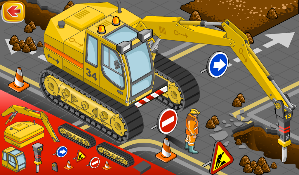 Construction Truck Builder (Ad-Free)