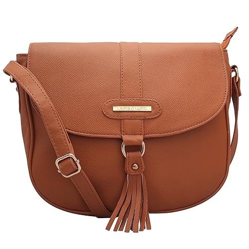 Lapis O Lupo Tenne Women Sling Bag (Tan)
