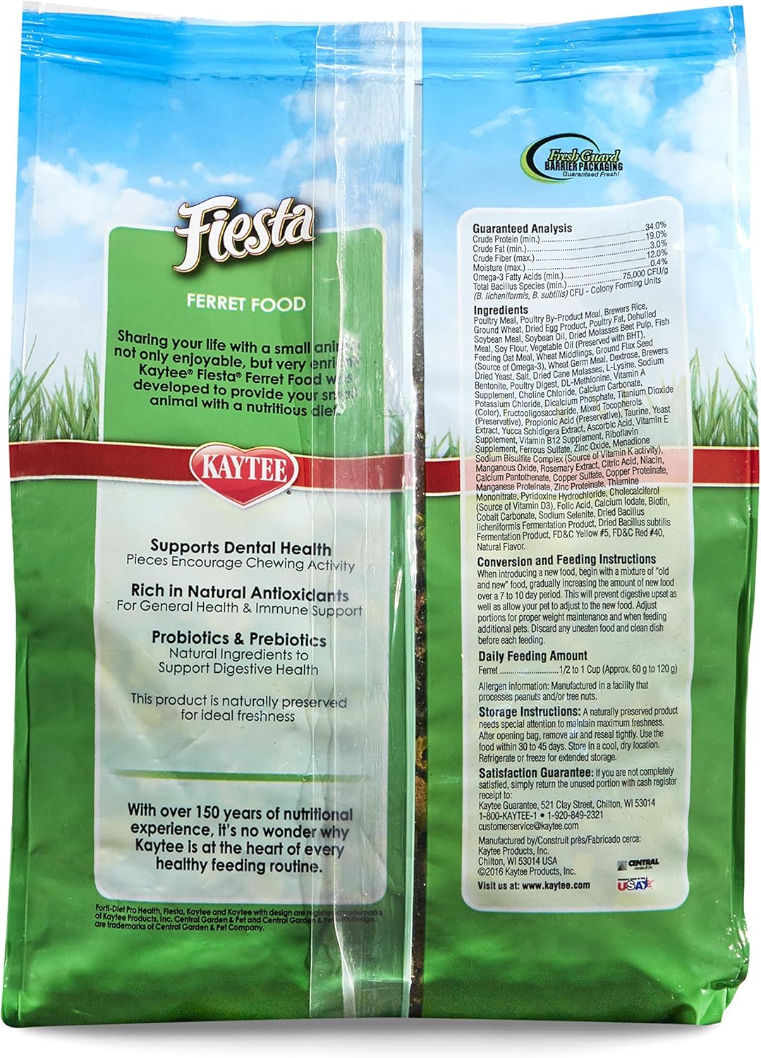 kaytee fiesta ferret food