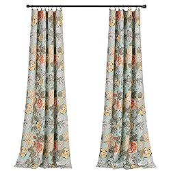 Lush Decor Sydney Light Filtering Window Curtain