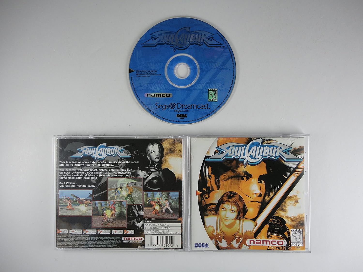 Soul Calibur - Sega Dreamcast: Sega Dreamcast: Video Games