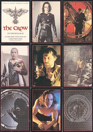 The Crow Movie 1994 Kitchen Sink Press Complete Base Card Set Of
