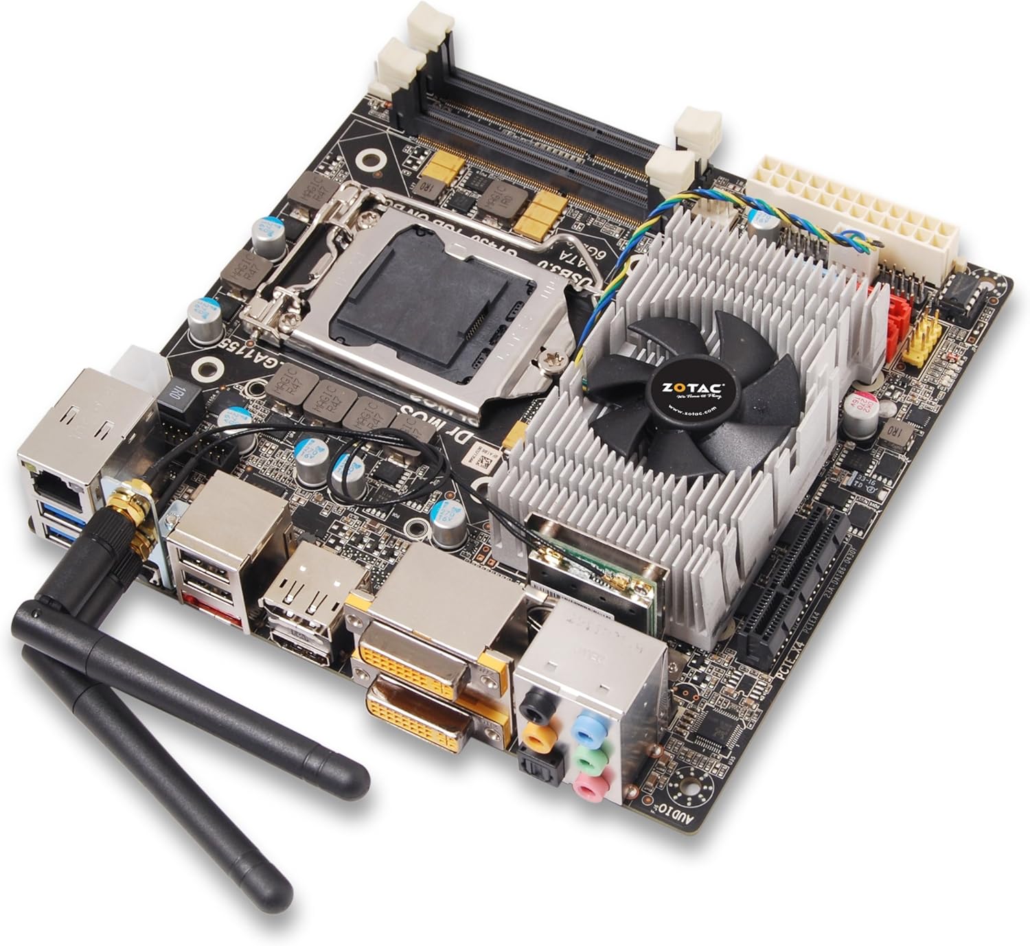 Zotac Z68ITXBE Placa base (Intel, LGA 1155 (Socket H2), Intel® Core™ i3, Intel Core i5