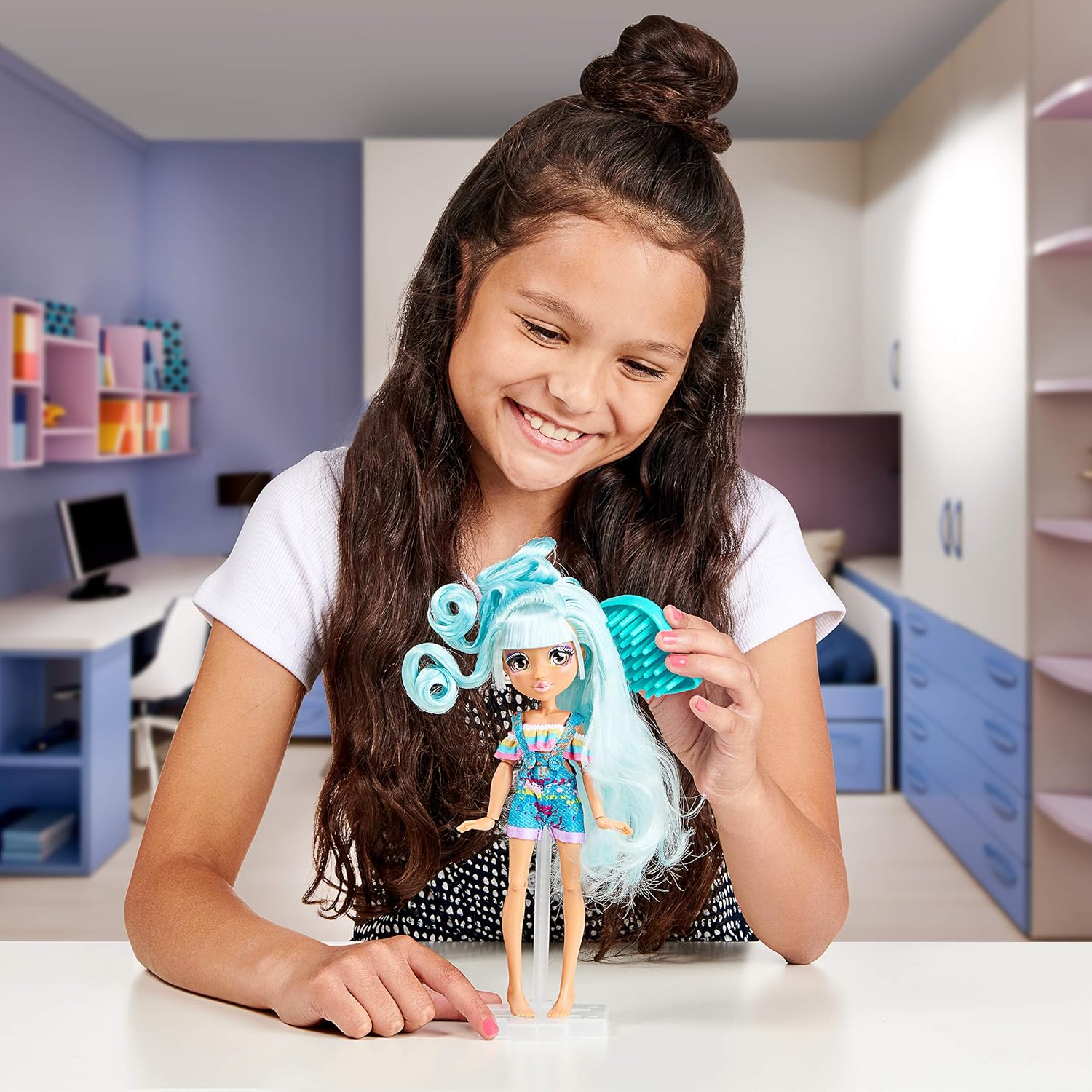 FailFix Total Makeover Doll Pack-@PrettyArtee, Blue, L: 6.8cm / W: 23.4cm / H: 30.5cm - Image 5