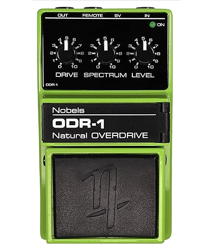 Amazon.com: Nobels ODR-1X Natural Overdrive Pedal : Musical