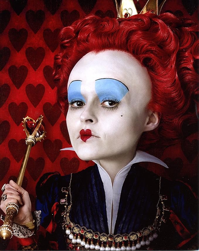 Helena Bonham Carter Alice In Wonderland Makeup
