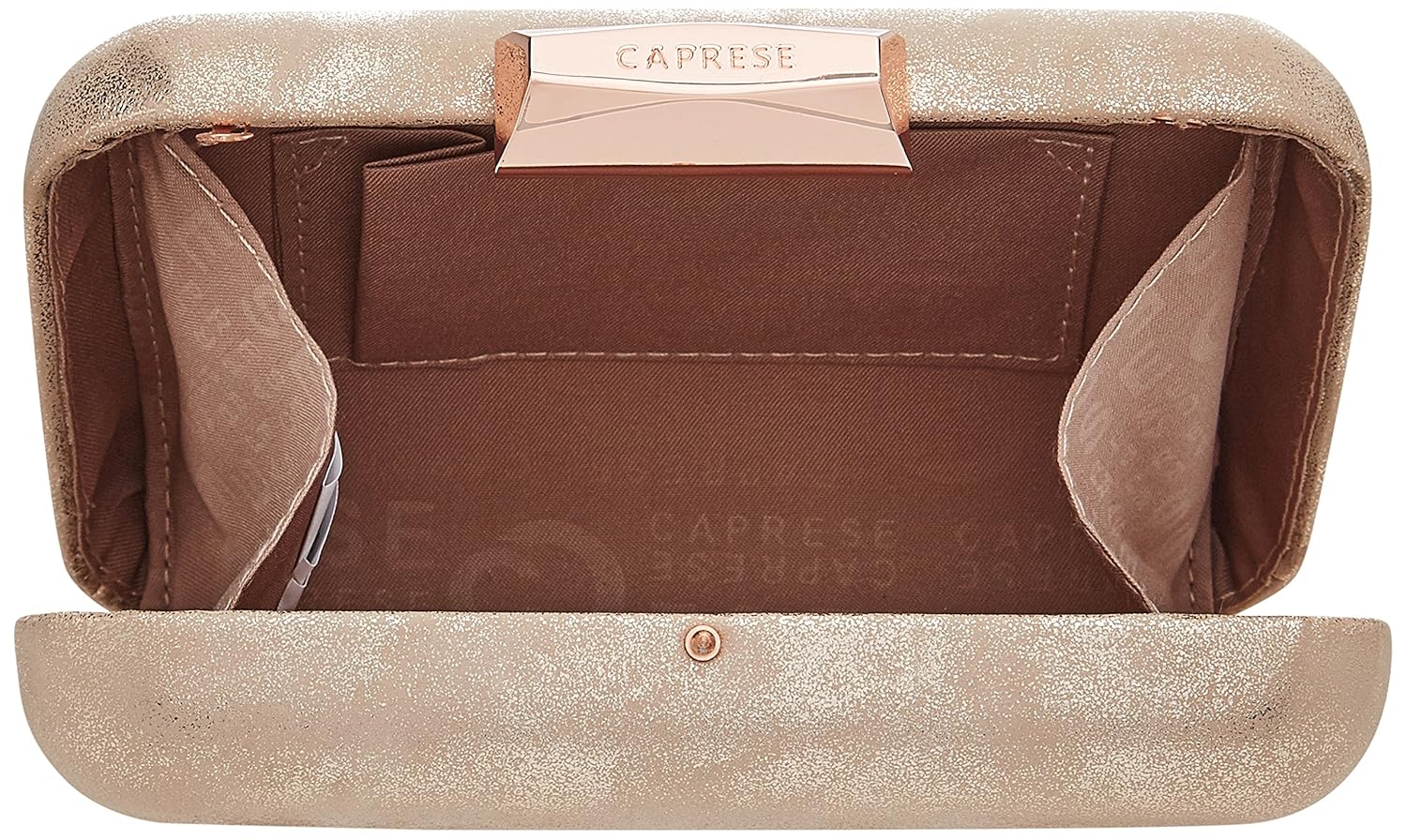caprese pam women's clutch (rose gold)