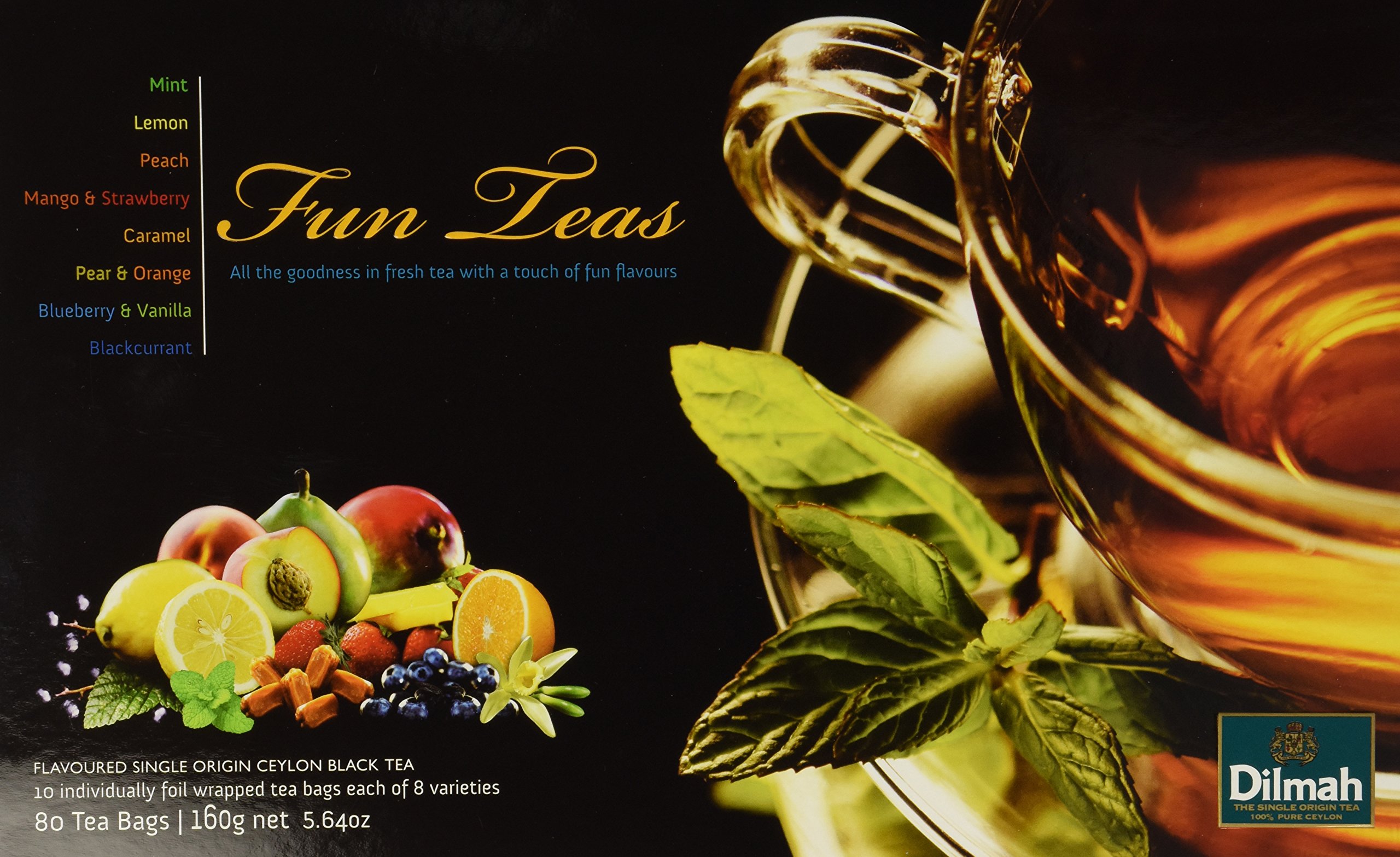 Dilmah Celebrations Collection Teas, 80Count Gift Package