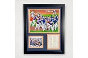 Legends Never Die, Inc. Houston Astros | 2022 World Series Champions | 12"x15" Framed Photo Collage (Celebration)