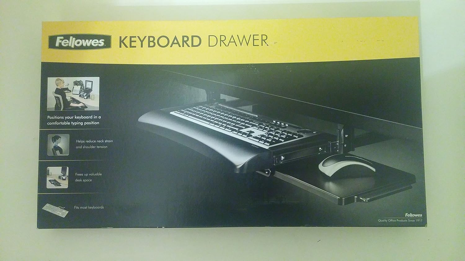 Amazon Com Fellowes Office Suites Underdesk Keyboard Drawer