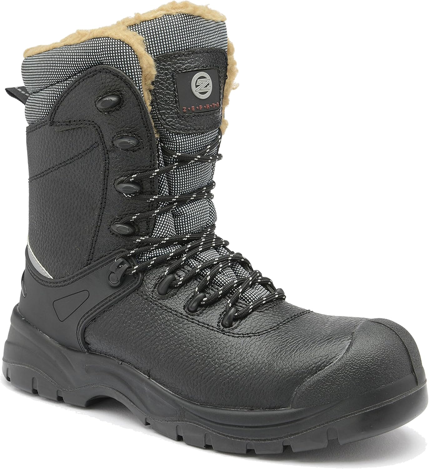 Zephyr Z026 S3 SRC Black Composite Toe Cap Cold Work Thermal Winter