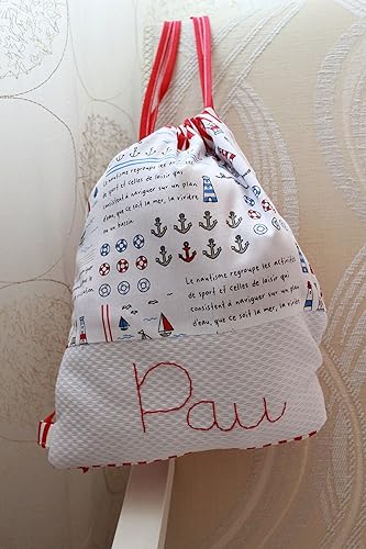 Mochila/Bolsa Merienda Niños Estampado