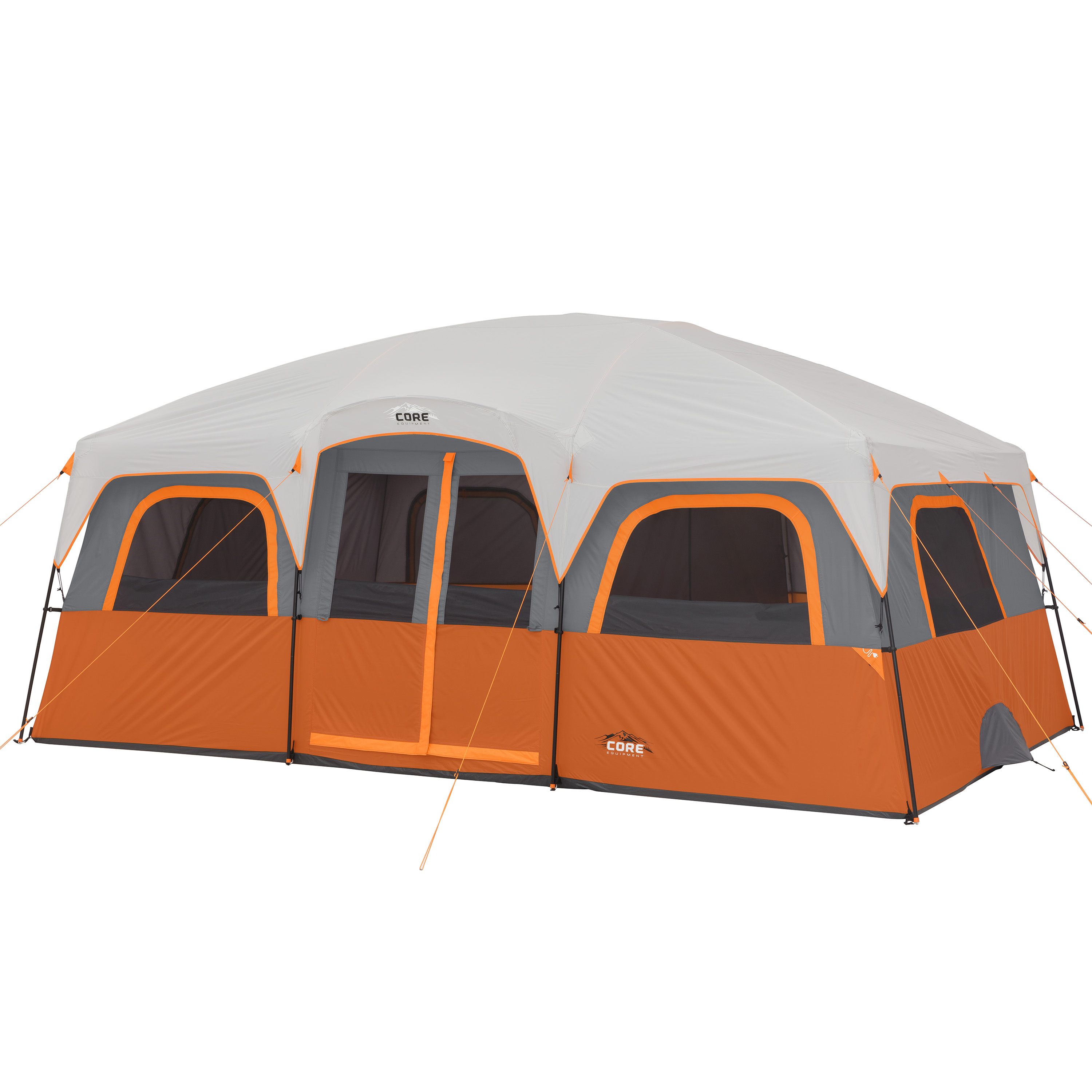 Core 12 Person Straight Wall Cabin Tent Camping Galore
