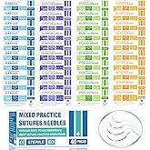 Spectabilis Suture Practice Thread and Needles for Medical Students Training Only (40 Mixed)