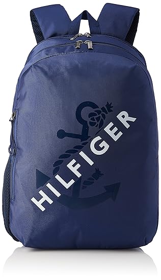 Tommy Travel Gear 22.32 Ltrs Navy Laptop Backpack (TH/BIKOL08REE)